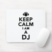 私によってがDJである平静を保って下さい マウスパッド (マウス)