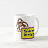 私によってがXanaxからある私にニースがあって下さい! コーヒーマグカップ (正面右)