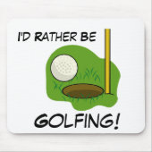 私によってはむしろマウスパッドがゴルフをしていました マウスパッド (正面)