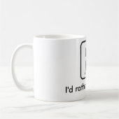 私によってはむしろマグがハイキングしていました コーヒーマグカップ (左)