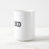 私によってはメリーランドのマグが斜め飛行します コーヒーマグカップ (中央)