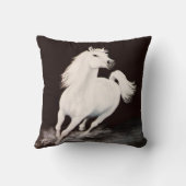 私によっては白い彼が夢を見ました クッション (裏面)