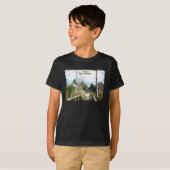 私によってはMt LeConte/写真の芸術がハイキングしました Tシャツ (正面フル)