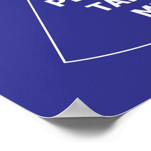 私にエイリアン宇宙船UFOを連れて行って ポスター (角)