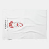 私にエプロン毒させます キッチンタオル (横)