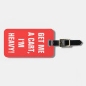 私にカートを得て下さい ラゲッジタグ (正面横)