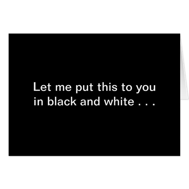 私にカードだけを残して下さい (正面横)