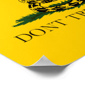 私にガッズデンのポスターを踏み付けない ポスター (角)