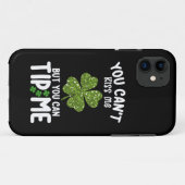 私にキスはできませんがチップは払えます St Patrick's Case-Mate iPhoneケース (裏面(横))