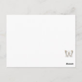 私にクリーンなハートを作成する神詩篇51:10 PC P ポストカード (裏面)