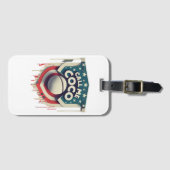 私にココを呼び出しチャンピオンを呼び出す ラゲッジタグ (正面横)