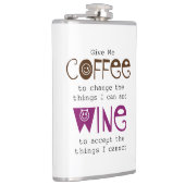 私にコーヒーおよびワインのフラスコを与えて下さい フラスク (右)