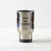 私にコーヒーを与えて下さい トラベルマグ (中央)