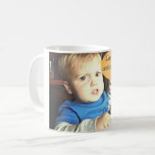 私にコーヒーを与えれば誰もマグ傷つきません コーヒーマグカップ (正面左)