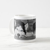 私にコーヒーマグを眠らせなさい コーヒーマグカップ (正面左)
