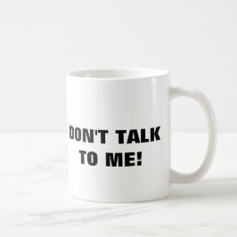 私にコーヒー・マグを話さないで下さい コーヒーマグカップ