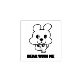 私にゴム印を付ける ラバースタンプ (インプリント)