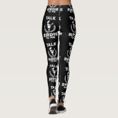 私にゴルフをするかわいい話おもしろいがバーディ レギンス (裏面)