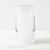 私にスイッチベビーのTシャツがありません フロストグラスビールジョッキ (中央)