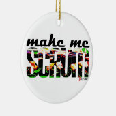 私にスクラム-オーナメント--をして下さい セラミックオーナメント (右)