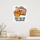 私にスナックパンでケーキを食おもしろいべないで ポスター (キッチン)