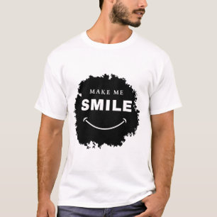 私にスマイルメンズと女性Tシャツを作る Tシャツ
