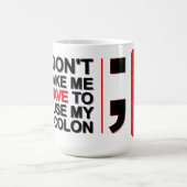 私にセミコロンを使うな - アルファシティ マグ (中央)