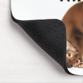 私にタイムの逆さまの子猫のマウスパッドを与えて下さい マウスパッド (コーナー)