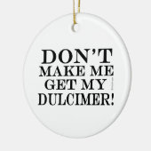 私にダルシマーを取らせるな セラミックオーナメント (左)