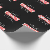 私にダーシーな言葉を掛ける ラッピングペーパー (角)