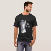 私にダービーのことを話して Horse Racing Tシャツ (正面フル)
