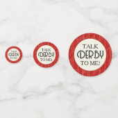 私にダービーを話す競走馬とジョキーズレッド コンフェッティ (裏面)