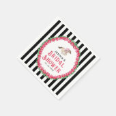 私にダービーを話す | ホースレースダービーブライダルシャワー スタンダードカクテルナプキン (角)