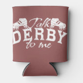 私にダービーを話す、ローラーダービー 缶クーラー (正面)