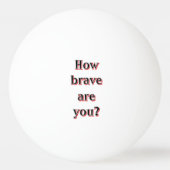 私にトランプすごいをパーソナライズ 卓球ボール (裏面)