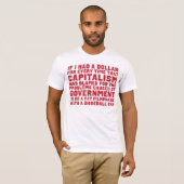 私にドルのワイシャツがあったら Tシャツ (正面フル)