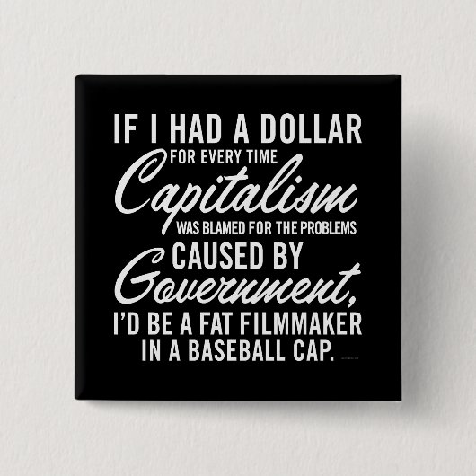 私にドルボタンがあったら 缶バッジ (正面)