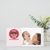 私にバレンタインデーカードなければなりません シーズンカード (スタンド正面)