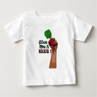 私にビートの子供のティーを与えて下さい ベビーTシャツ