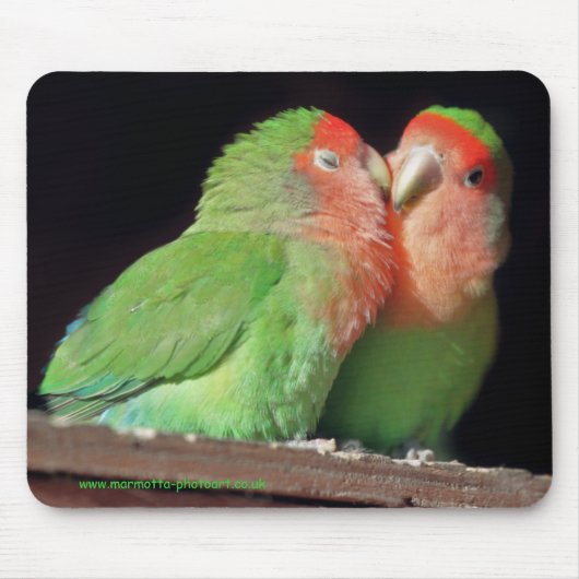 私にマウスマット接吻して下さい マウスパッド (正面)