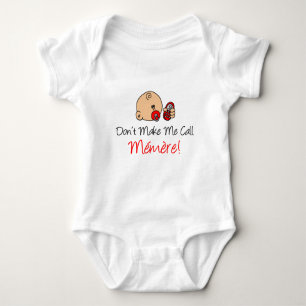 私にメメメレを呼ばせてはいけない ベビーボディスーツ