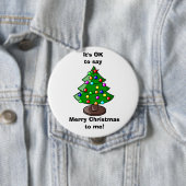 私にメリークリスマスを言ってもいいのボタン 缶バッジ (インサイチュ)
