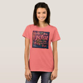 私にリッチな女性2トーンTシャツを作る Tシャツ (正面フル)