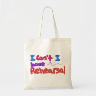 私にリハーサルのバッグがあります トートバッグ