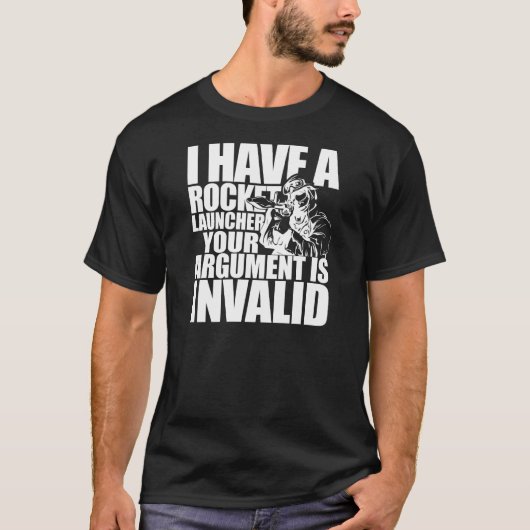 私にロケット発射装置があります Tシャツ (正面)