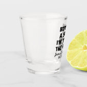 私に一杯飲ませて！ 結婚するんだ  オーダーメイドのドリンク ショットグラス (左)