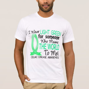 私に世界をCeliac病気意味します Tシャツ