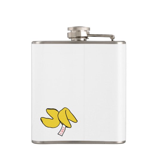 私に中国のなテイクアウトの箱のハートを取って下さい フラスク (裏面)