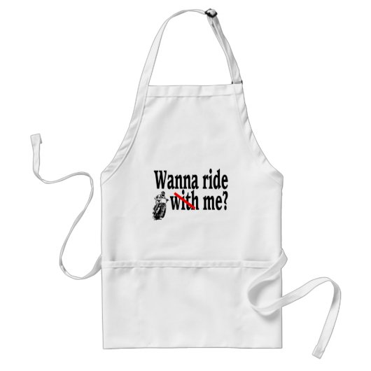 私に乗って下さい スタンダードエプロン (正面)