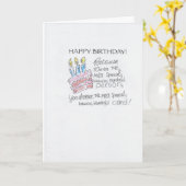 私に任せて。 カード (黄色い花)